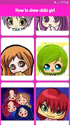 How to draw cute anime chibi girl step by step