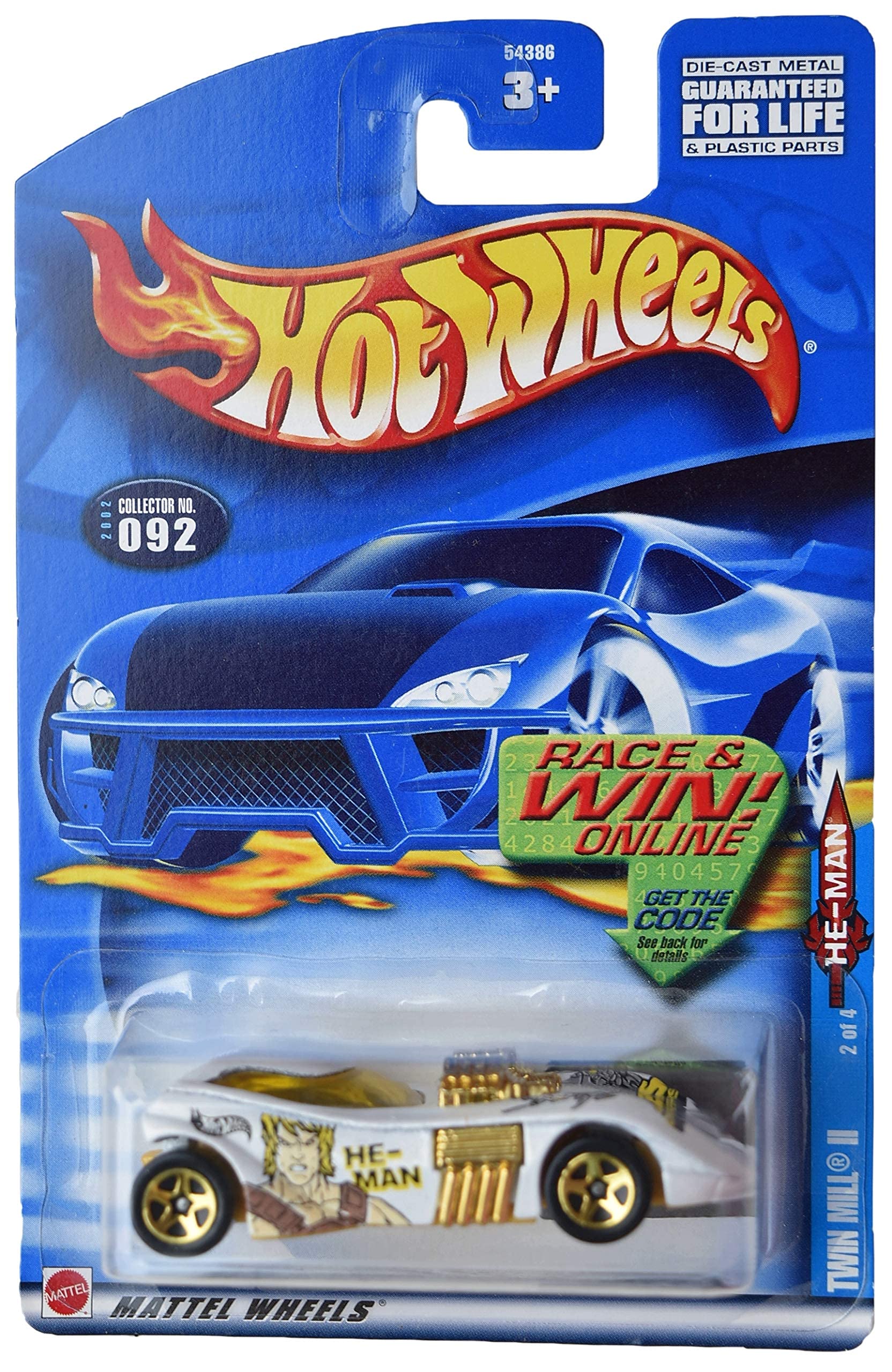 Hot Wheels Twin Mill II, [White] He Man 2 of 4#92