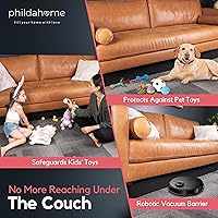 Vista 8 de Bloqueador debajo del sofá para juguetes de niños y mascotas, bloqueador de juguetes para debajo del sofá, se adapta a sofás de dos plazas estándar