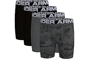 UA Boys Charged Cotton Stretch Boxer Jock