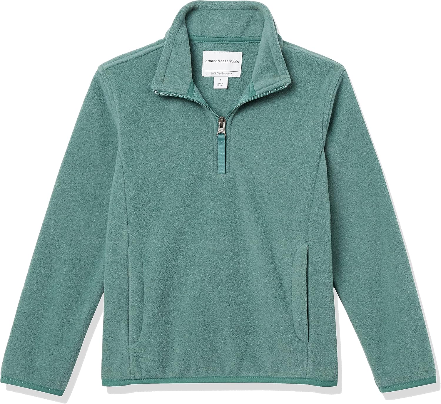 Amazon Essentials Girls and Toddlers' Quarter-Zip Polar Fleece Jacket