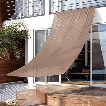 Takasho Sunshade Cool Shade Prime Brushwood 6 13ft Polyethylene CLS High Grade Model Shade Sunshade Awning Veranda Blindfold CLS-40BWP