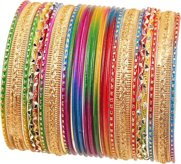 Touchstone New Rainbow Bangle Collection. Indian Bollywood