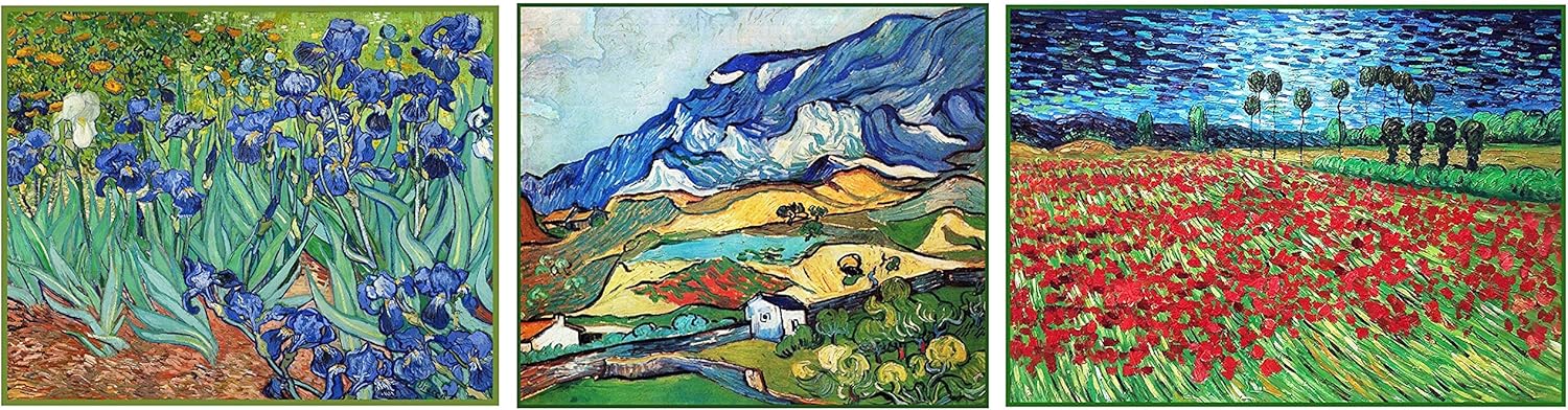 Impressionist Van Gogh Deluxe Treasury #2-3 Counted Cross Stitch Patterns Charts