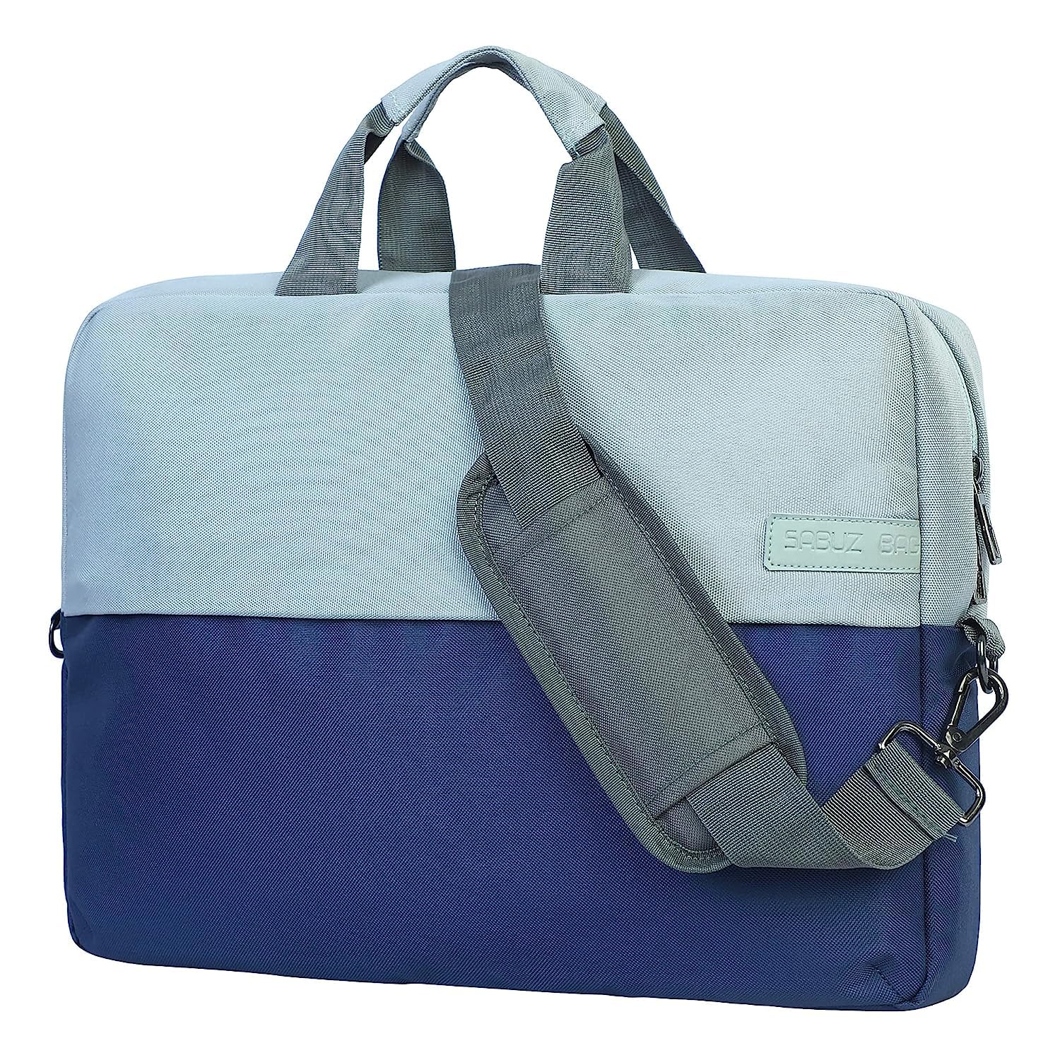 HNS FASHION 15.6 -inch Laptop Computer Briefcase,Water Resistant, Business Bag with Waterproof Zipper,Shoulder Bag Handbag,Compatible with for MeN&Women (Pack of 1)