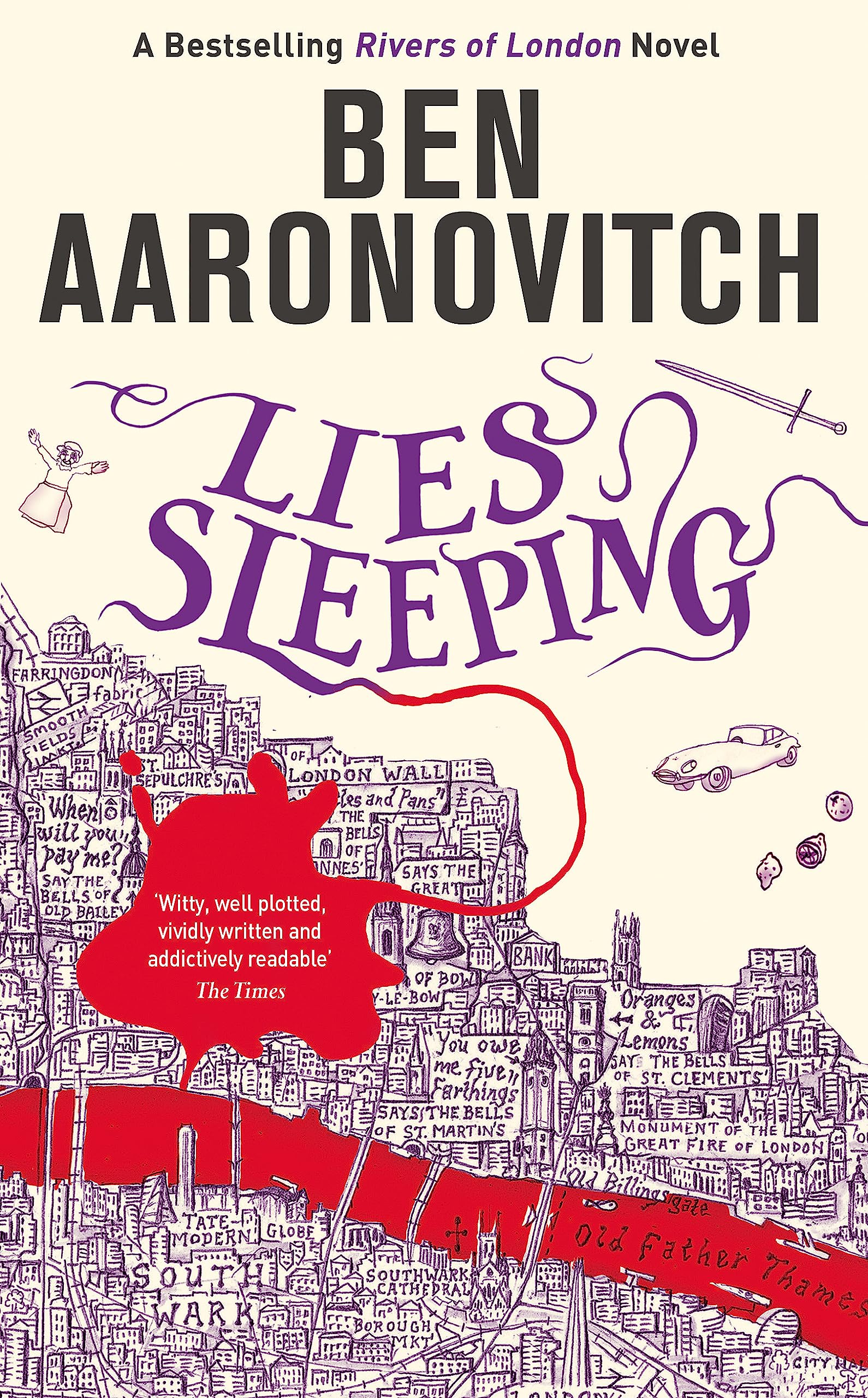 Lies Sleeping by Ben Aaronovitch Paperback