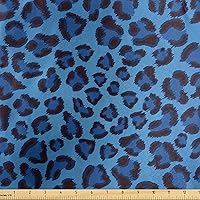 Vista 23 de Lunarable Tela suculenta de The Yard, flores en acuarela estilo pintura coloridas flores de primavera tema de jardinería, tela de microfibra