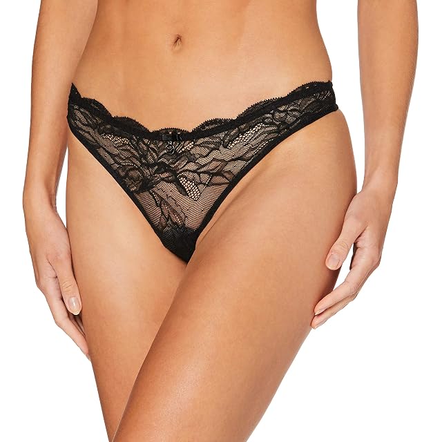 Emporio Armani Womens Lace Thong