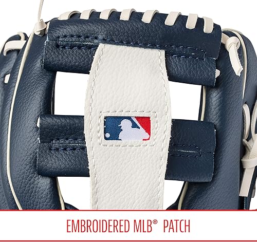 Vista 117 de Franklin Sports MLB Youth Teeball Glove and Ball Set - Kids Baseball and Teeball - Perfect First Kids Glove - 9.5" Naranja/Negro