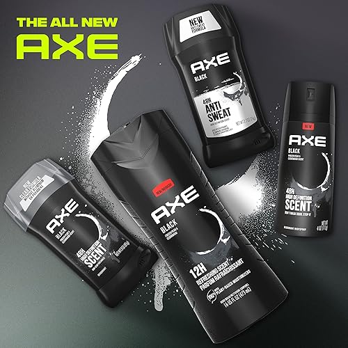 Miniatura 5 de AXE Desodorante en barra sin aluminio para hombres, protección contra olores para una frescura duradera, desodorante negro congelado de pera y