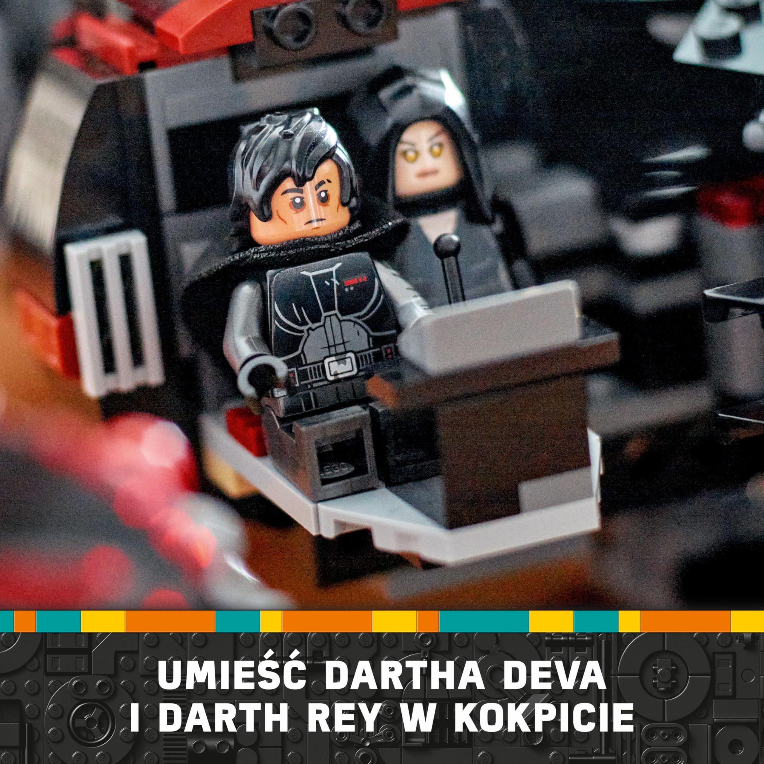 LEGO Star Wars Mroczny Sokół Millennium 75389 | Statek kosmiczny, zabawka dla 10-latka, prezent Star Wars dla dzieci, klocki dla chłopca i dziewczynki, 1579 elementów