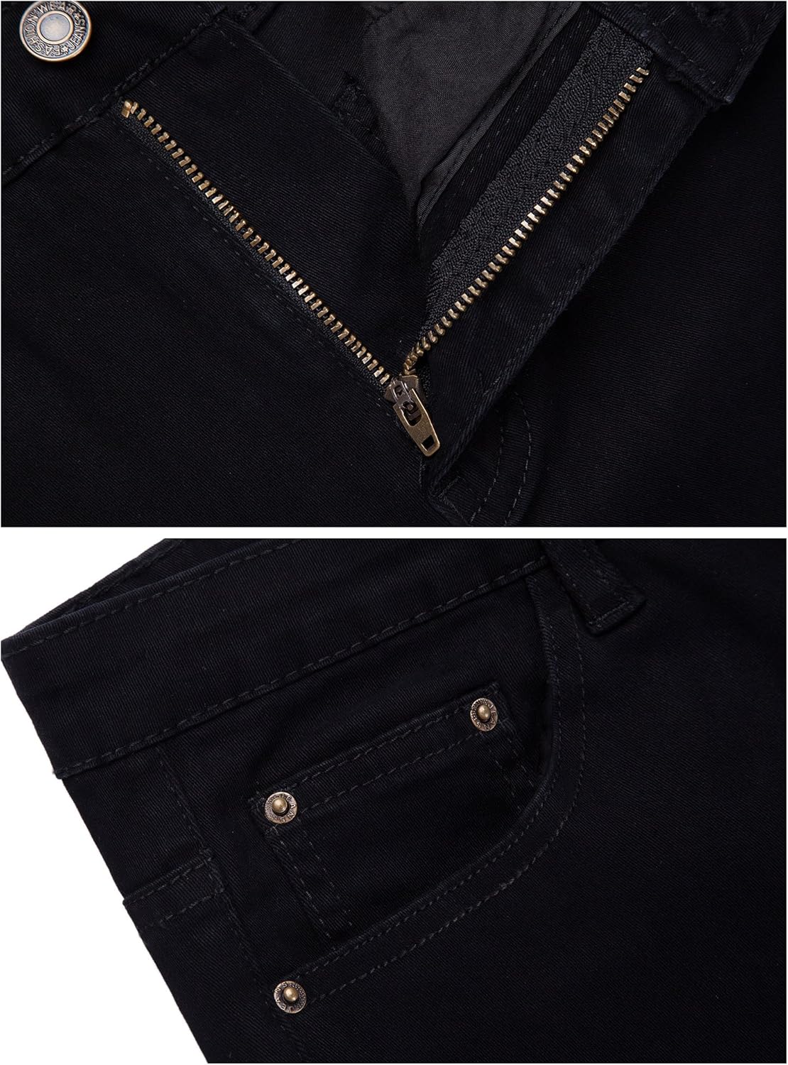 Women's High Waisted Jeans for Women Ripped Skinny Stretch Jeans Distressed Butt Lifting Denim Pants - Image 6