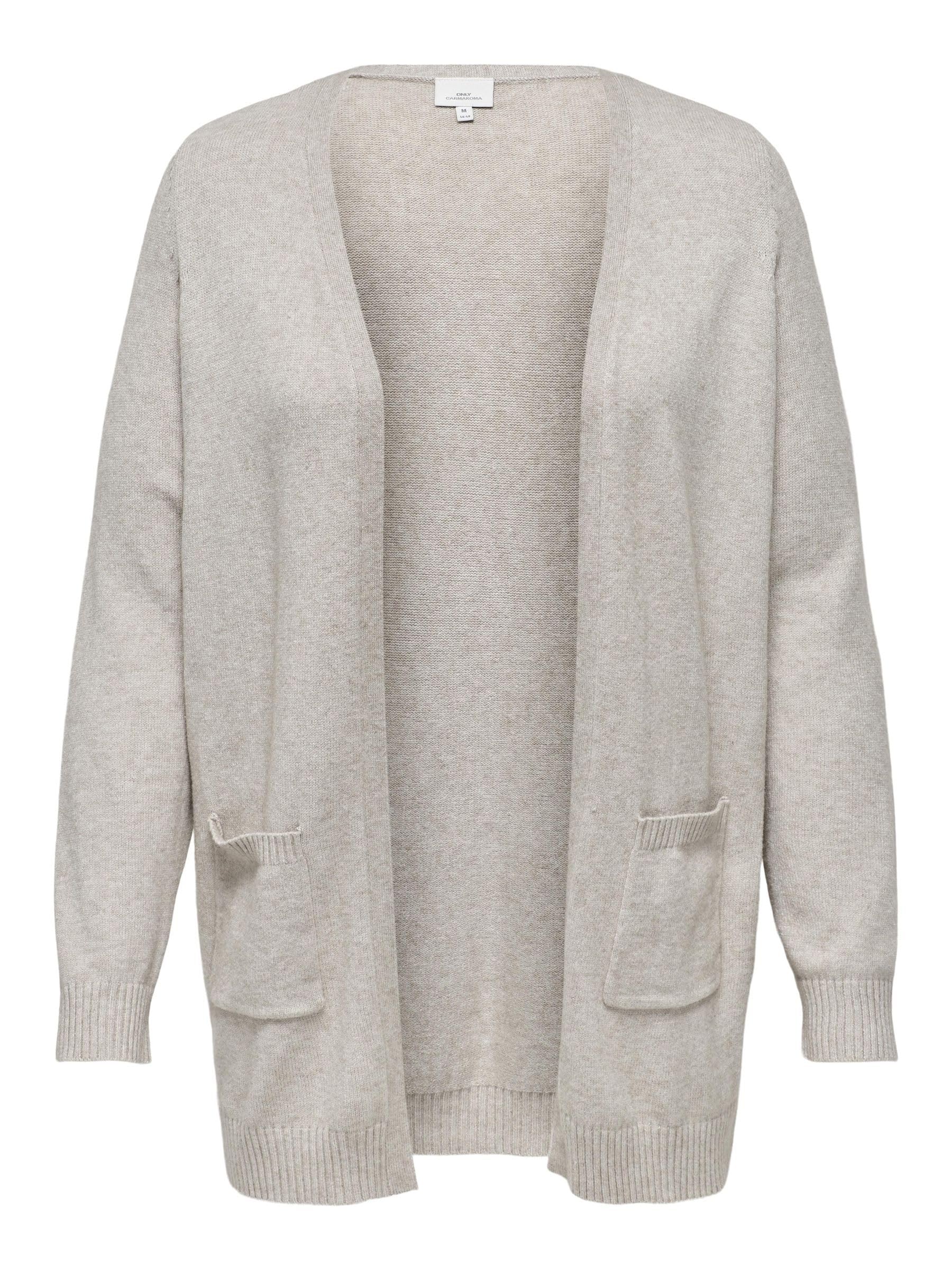 CARMAKOMA Damen Caresly L/S Open Cardigan KNT Noos Knit Cardigan (1er Pack)