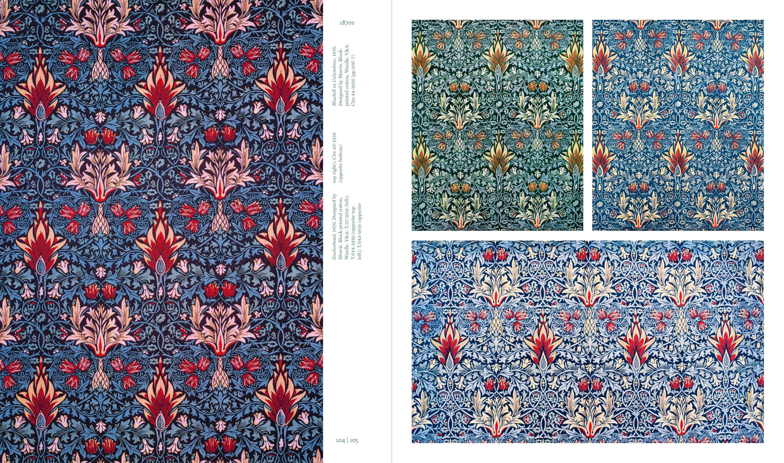William Morris: Pattern & Design (Victoria and Albert Museum) /anglais