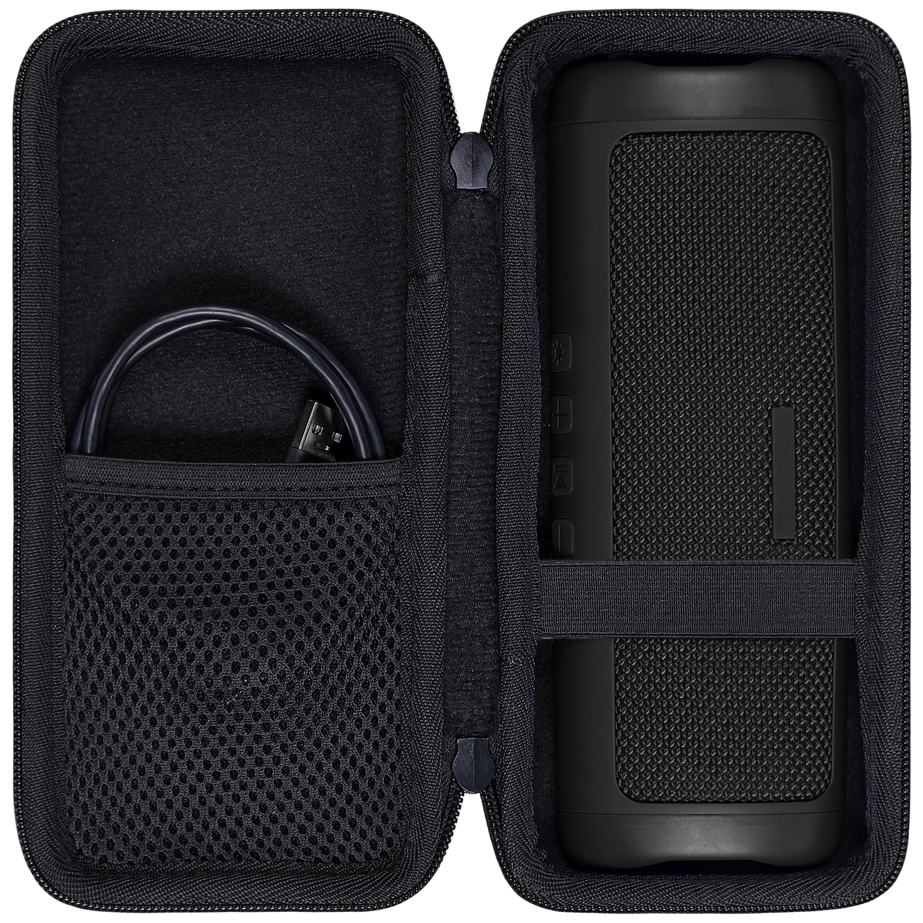 co2CREA Hard Case Replacement for BolaButty X-GO C27C Bluetooth Speaker IPX5 Waterproof Speaker (Black)