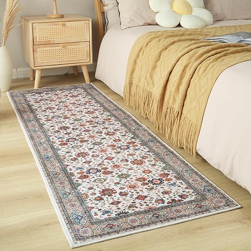 Miniatura 199 de Rugcomf Tapete para puerta interior, 2 x 3, lavable a máquina, tapete antideslizante de pelo bajo, para entrada, cocina, puerta principal, entrada