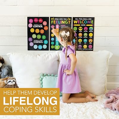 Hadley Designs Feelings Chart For Kids Ages 4-8- Liberia | Ubuy