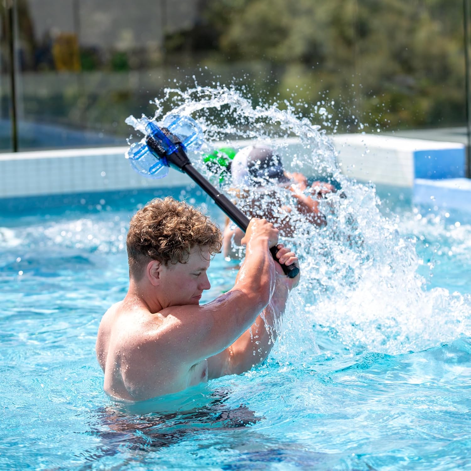 Swing & Racket Trainer Combo | Functional Aquatic Tool | Increase Swing Power, Speed & Forearm Strength | Core Development Trainer | Ideal for Golf, Baseball, Pickelball, Tennis, etc.