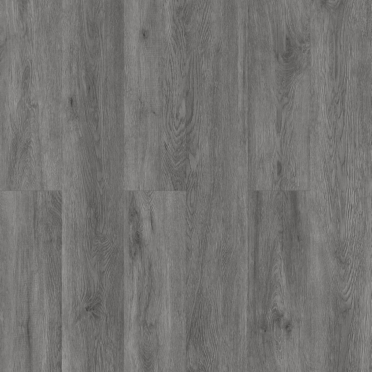 atopose vinyl flooring peel and stick waterproof | wood grain vinyl plank flooring | 18-pack 27 sq.ft | dark grey | self-adhesive diy installation for bathroom kitchen indoor area residential 27 sq.ft dark gray