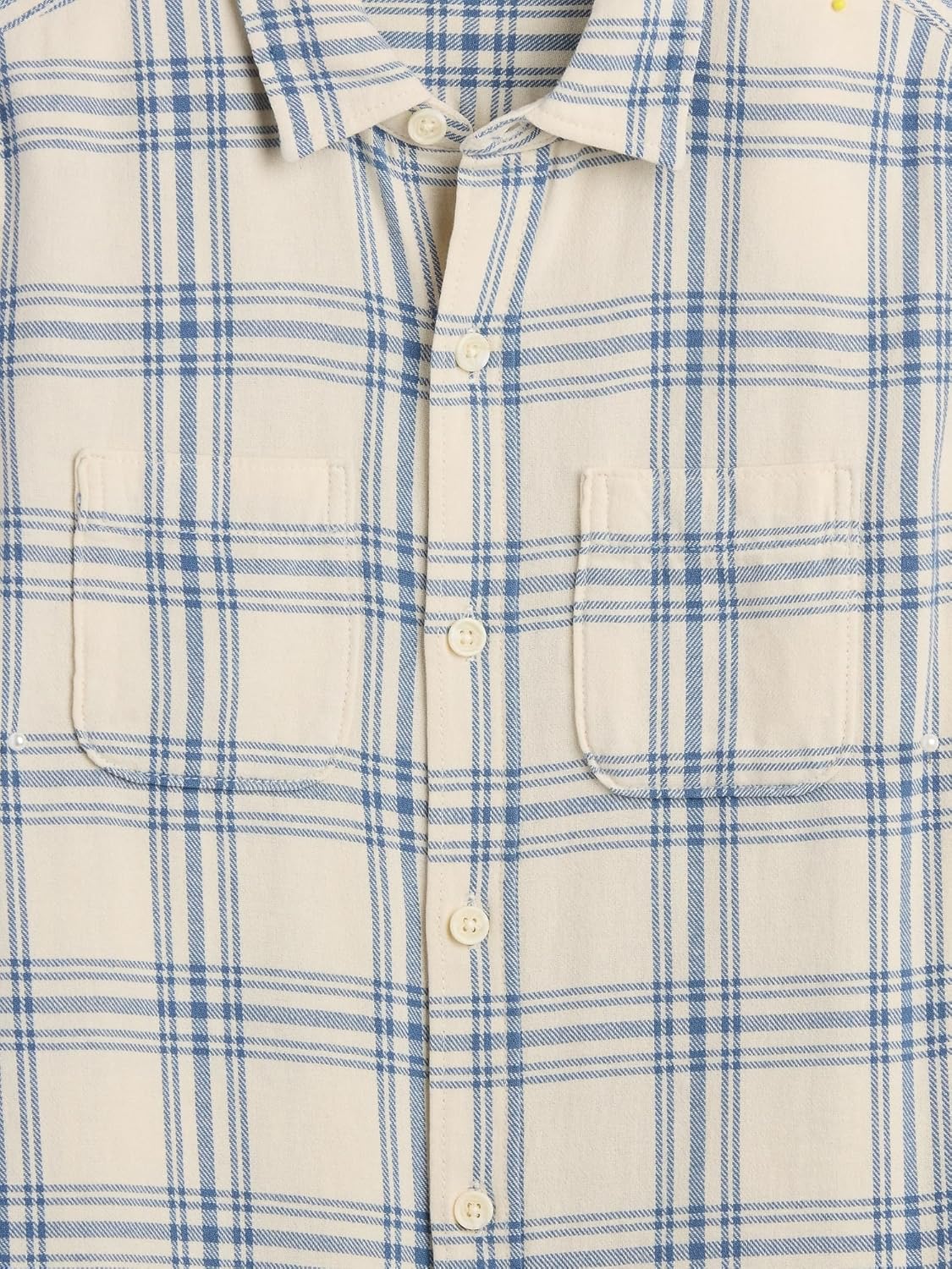 Gap Boys' Long Sleeve Flannel Button-Down Shirt