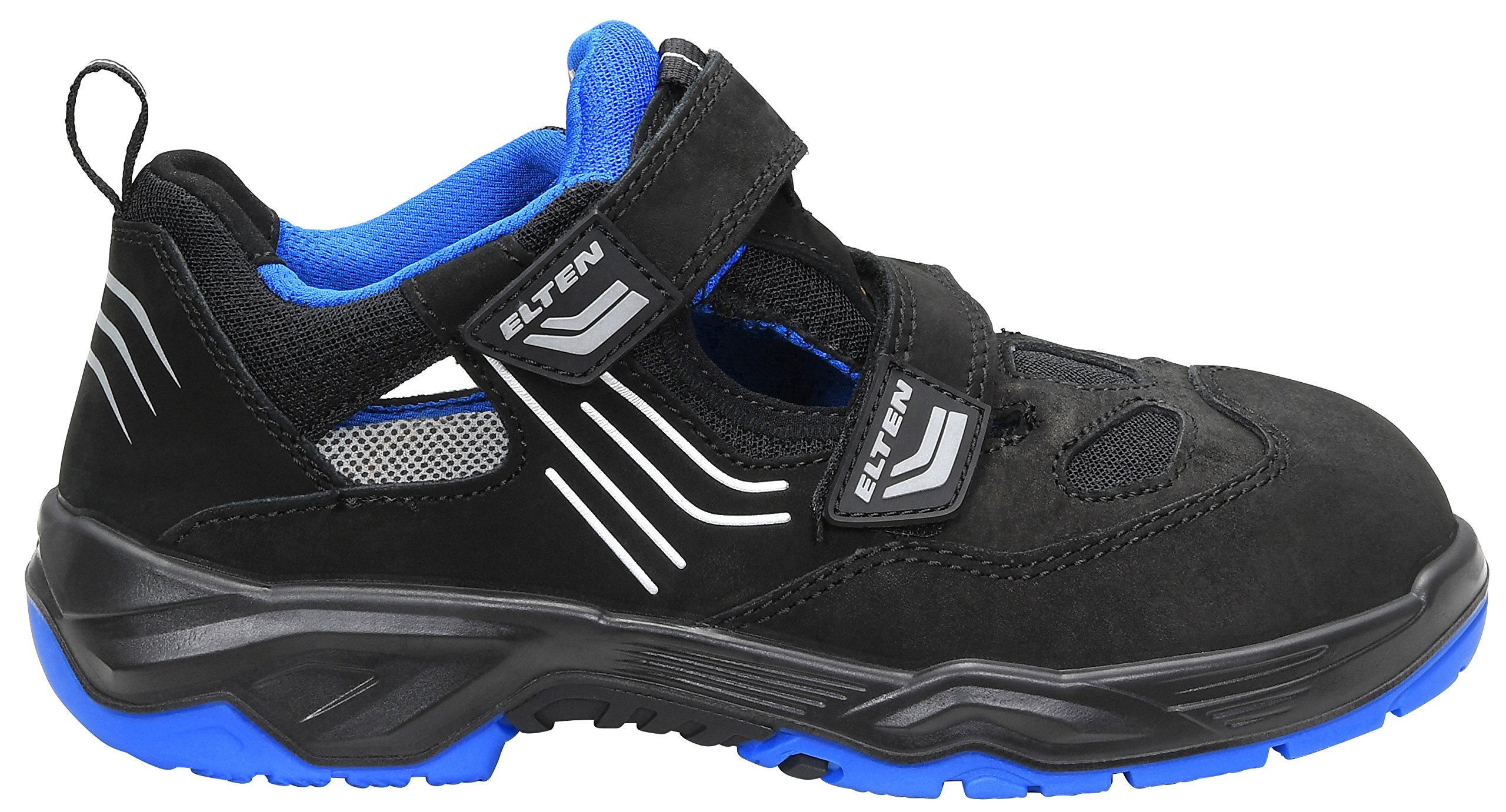 ELTEN Ambition Blue Easy ESD S1 | Sicherheitsschuhe für Damen & Herren, Stahlkappe, leicht, atmungsaktiv, Gr. 40