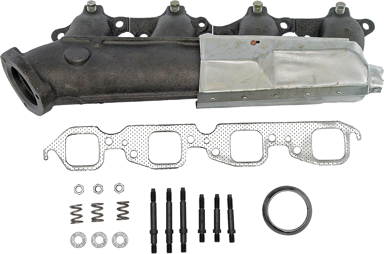 Dorman 674-161 Passenger Side Exhaust Manifold Kit - Includes Required Gaskets and Hardware Compatible with Select Chevrolet / GMC Models