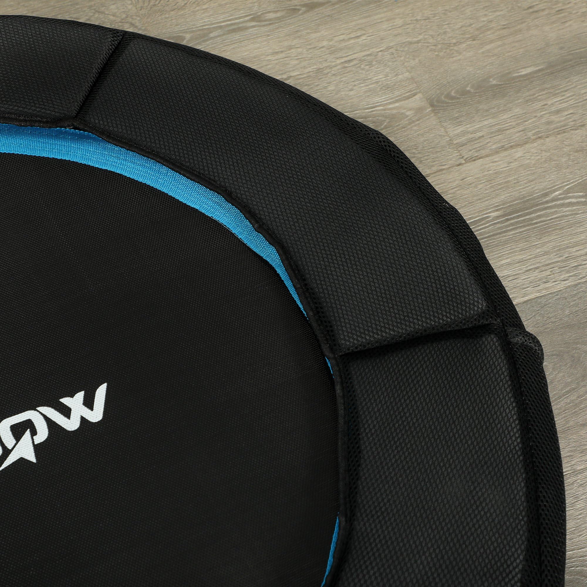 SPORTNOW Trampolín de Fitness Adultos Ø102 cm Plegable