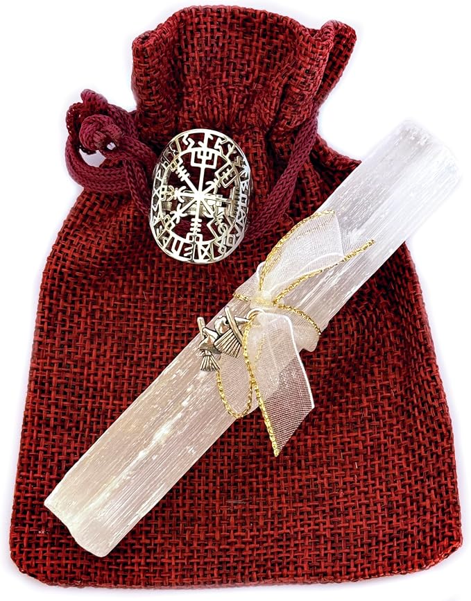 Anillo Vegvísir – La Brújula Vikinga (Acero Inoxidable)