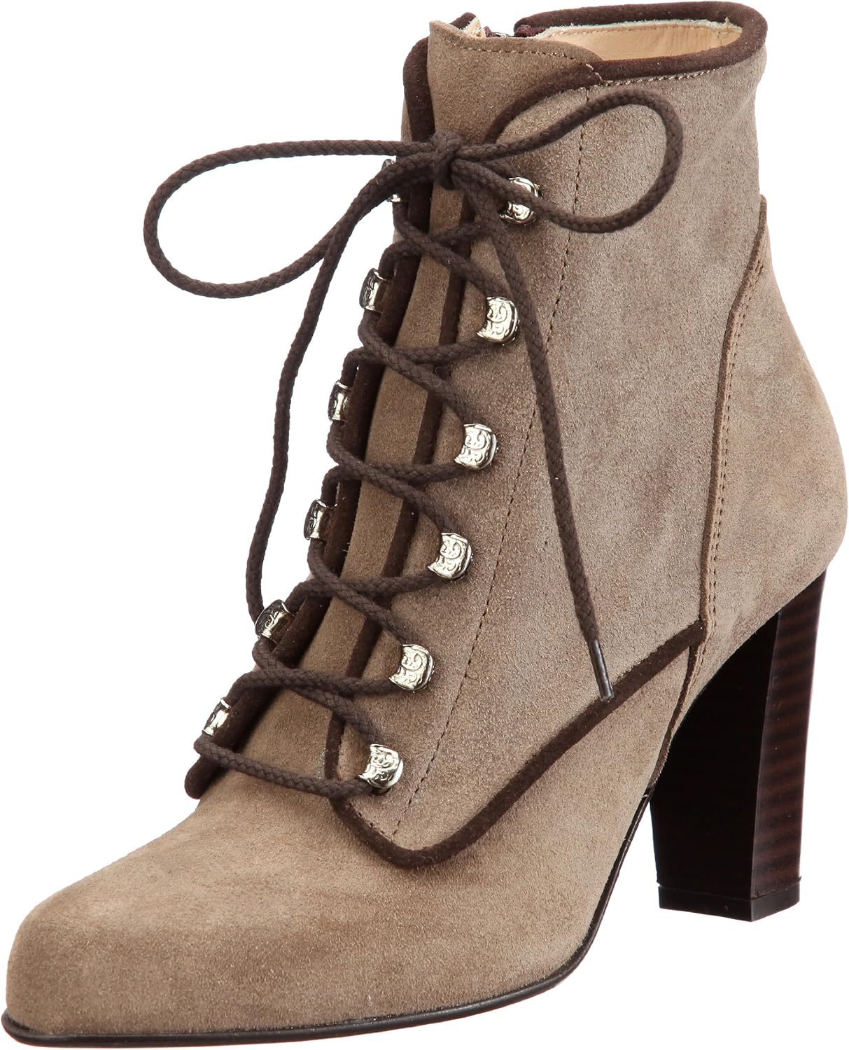 Diavolezza Damen Pumps Aus Veloursleder | Mit Swarovski Steinen | Absatz 4,5cm | Handmade In Italy