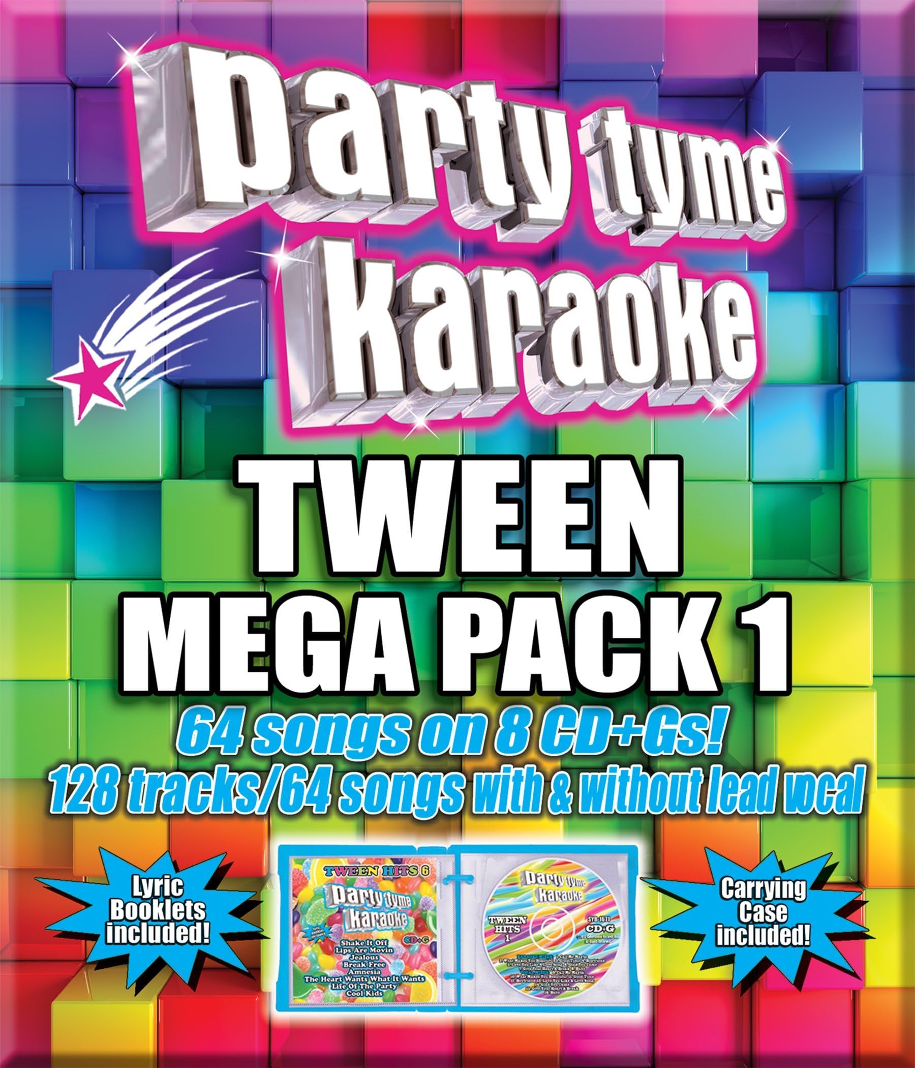 Party Tyme Tween Mega Pack 1 64+64-Song Party Pack