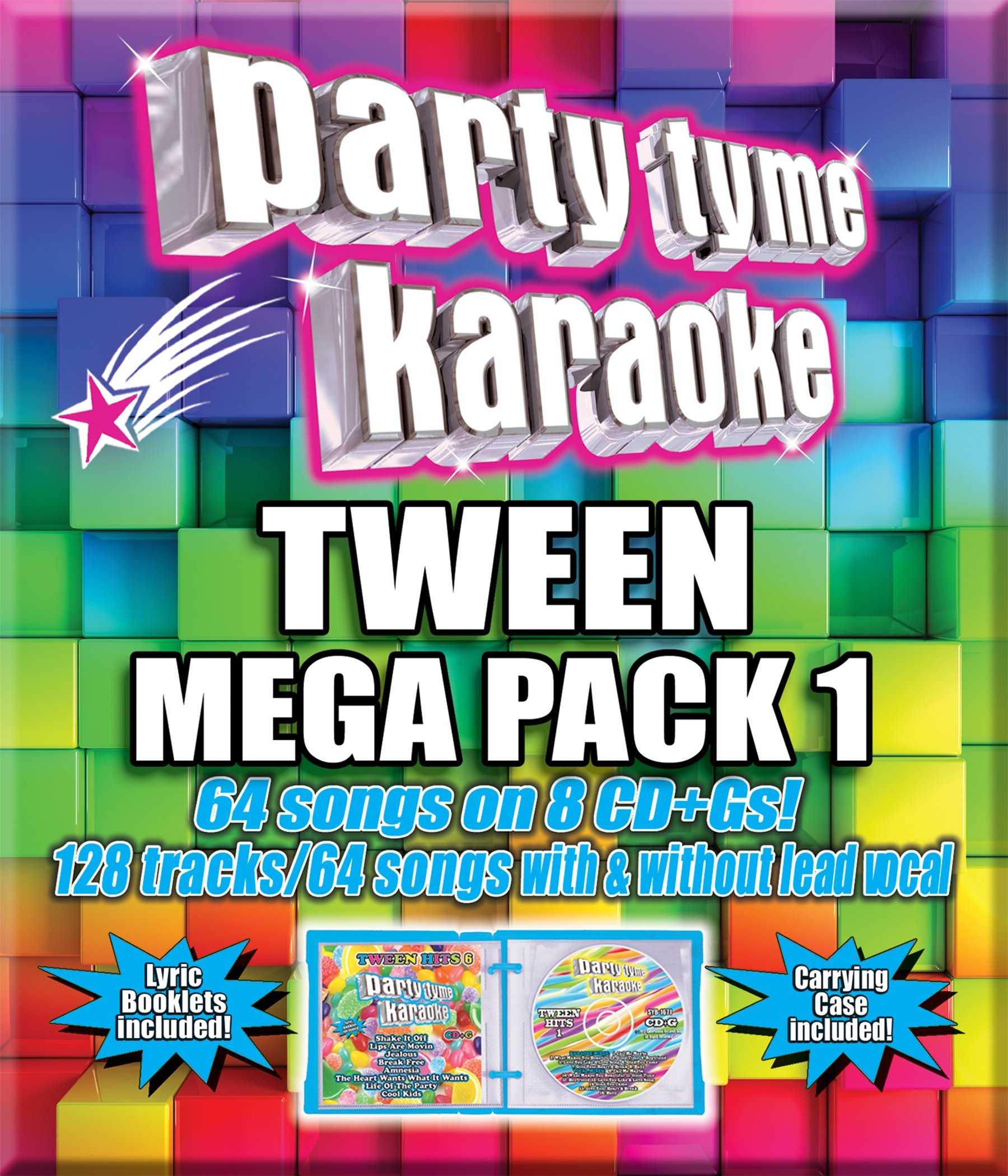Party Tyme Tween Mega Pack 1 64+64-Song Party Pack
