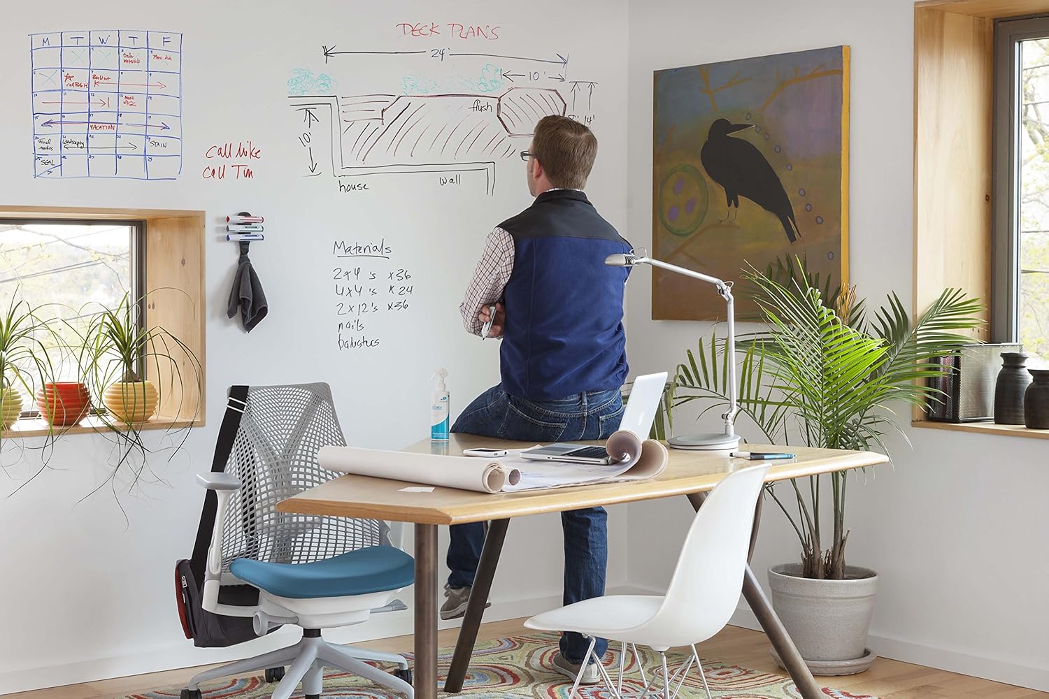 Amаzоn Crаzу 🔥 Dеаlѕ IDEAPAINT Home White Dry Erase Paint Kit, 40 SQ FT | Turn Any Surface Into a Premium Whiteboard Surface