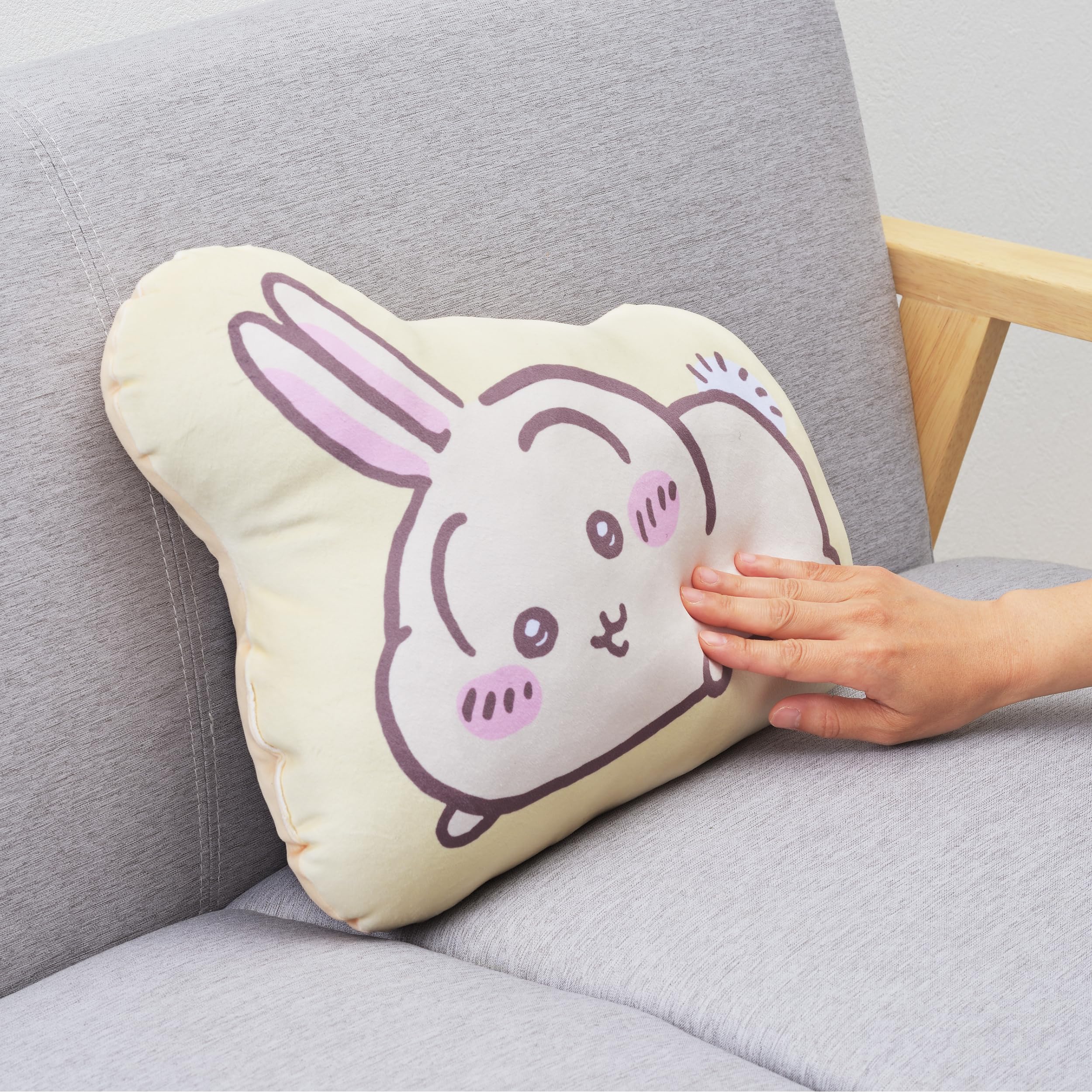 Amazon.co.jp: MORIPiLO 抱き枕 ちいかわ うさぎ 可愛い シルエット