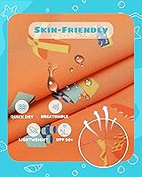 Vista 162 de maamgic Traje de baño para niños con forro de compresión elástico para niño Yema de Huevo Coco