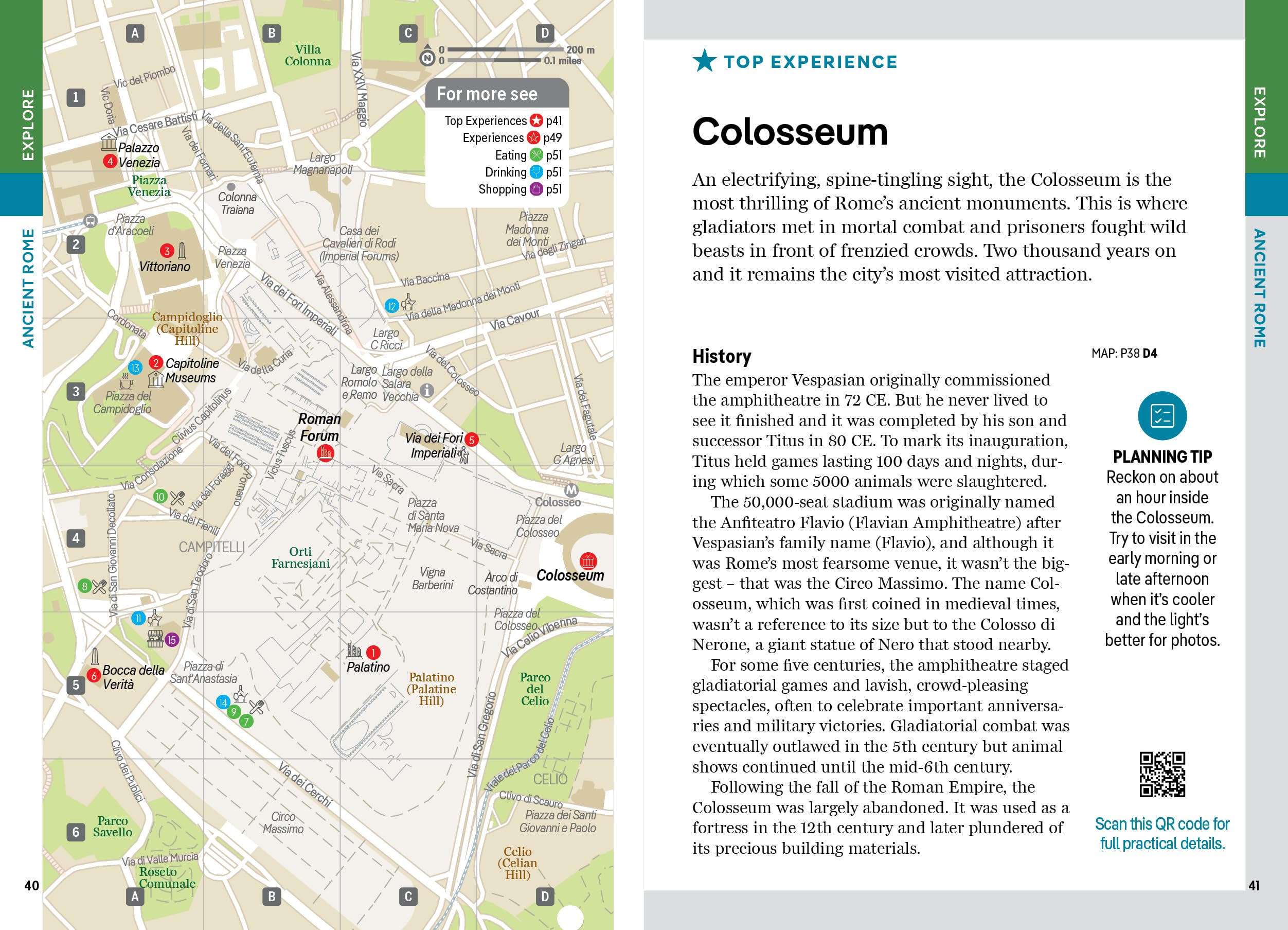 Pocket Rome 9ed -anglais-: Discover Twice the City in Half the Time | Top Sights | Maps & Walking Tours | Covers Colosseum, Spanish Steps, Trevi Fountain and more