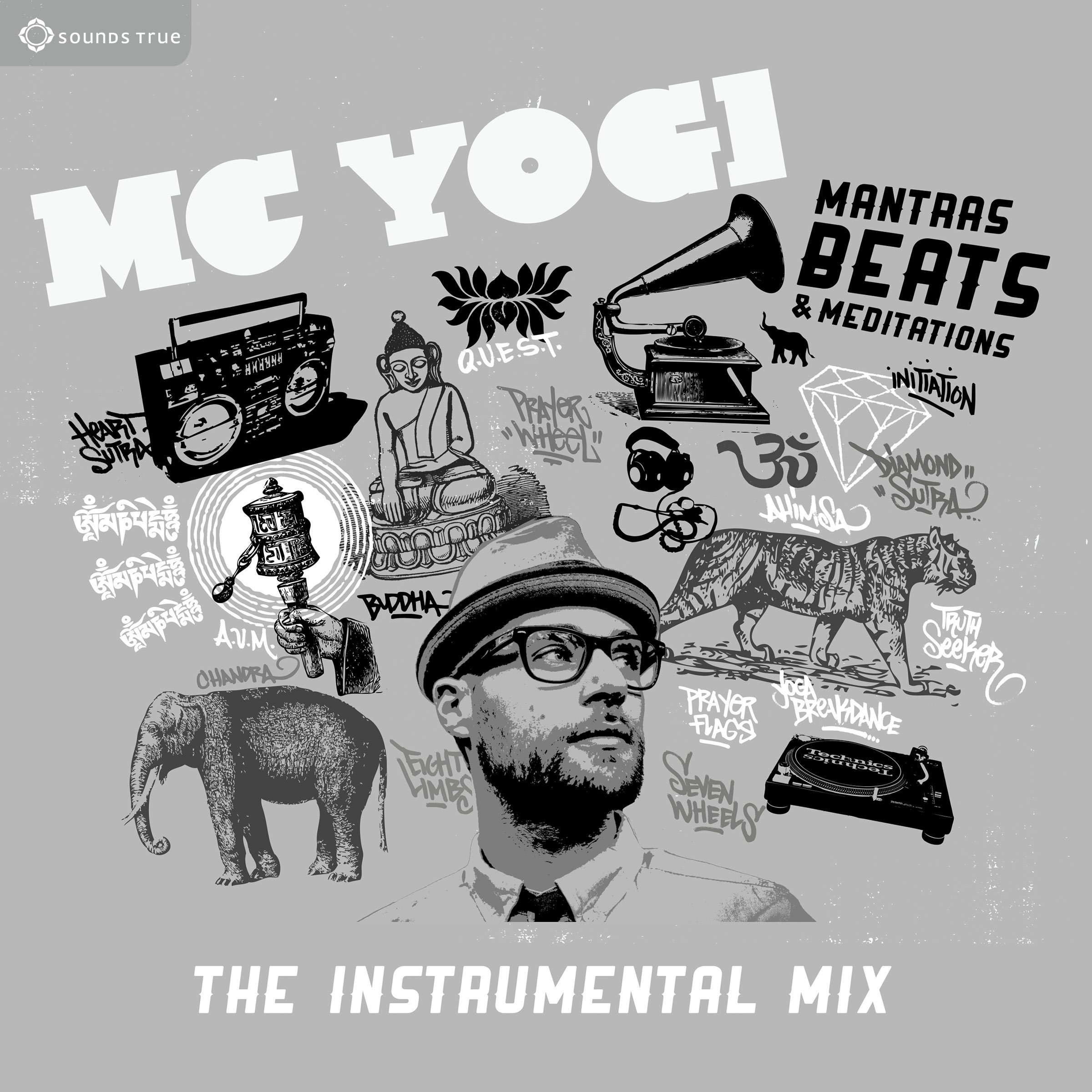 Mantras Beats & Meditations: Instrumental Mix [Audio CD] MC YOGI & THE SACRED SOUND SOCIETY
