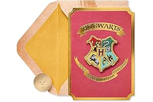 Hogwarts Letter of Acceptance Official Harry Potter Papyrus Blank Card