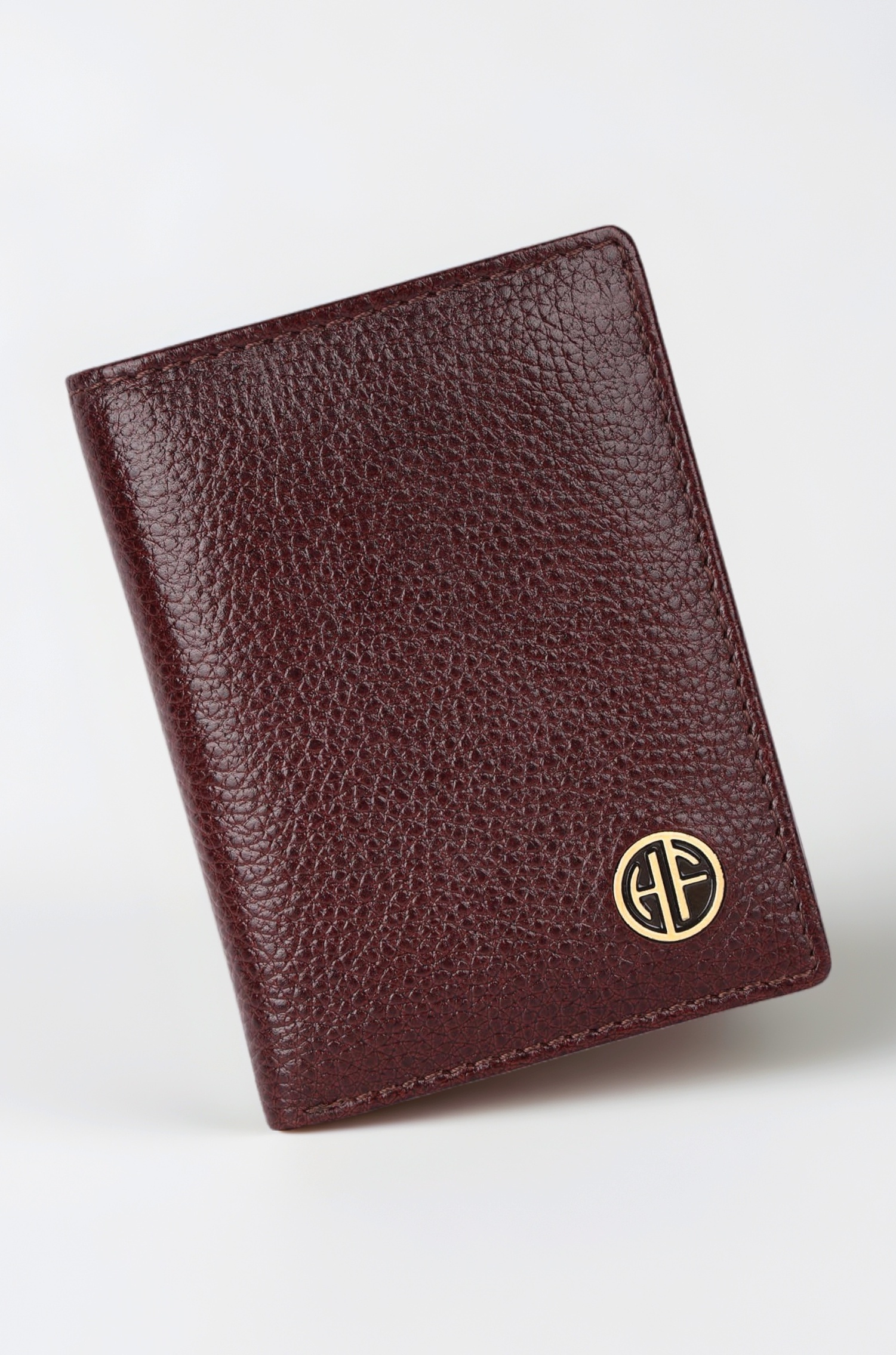 - Genuine Leather Card Holder Wallet for Man & Women, RFID Protected ATM/Credit Card Holder Wallet for Men with 6 Slots and 1 Currency Slot, Gift for Men - Brown