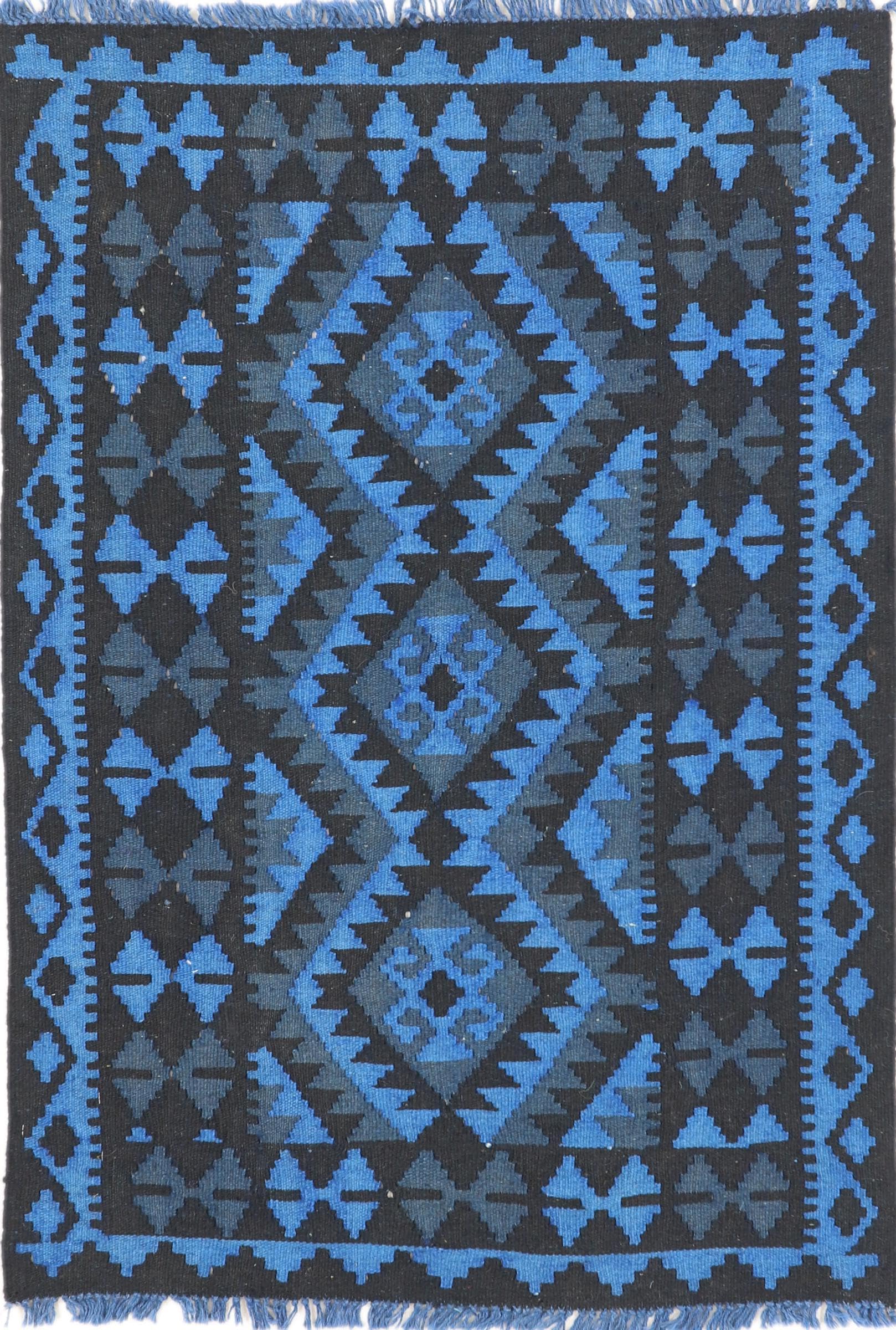Tapis d'Orient Kilim Afghan en laine pour sublimer un salon chaleureux