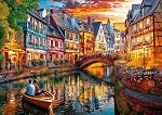 1000 Piece Puzzle for Adults, Spring Cozy Room & Cat Puzzles for Adults 1000 Pieces with HD Print & Poster, 27.5 * 19.7 in Dust Free, for Gifts Halloween Christmas Family Games Lovers