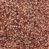 Vista 10 de John Bead Cuentas de cristal checo 10/0 cuentas de acero de pavo real para manualidades de joyería, vial de 0.85 oz