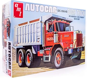 AMT 1/25 Auto Car DC9964 B Dump Truck Plastic Model AMT1150
