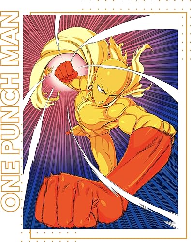 Miniatura 2 de ONE PUNCH MAN Anime Saitama Power Punch Mens and Womens Short Sleeve T-Shirt