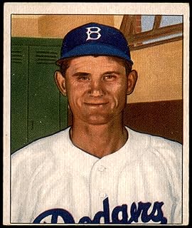 1950 Bowman # 167 Preacher Roe Brooklyn Dodgers (Baseball Card) VG Dodgers