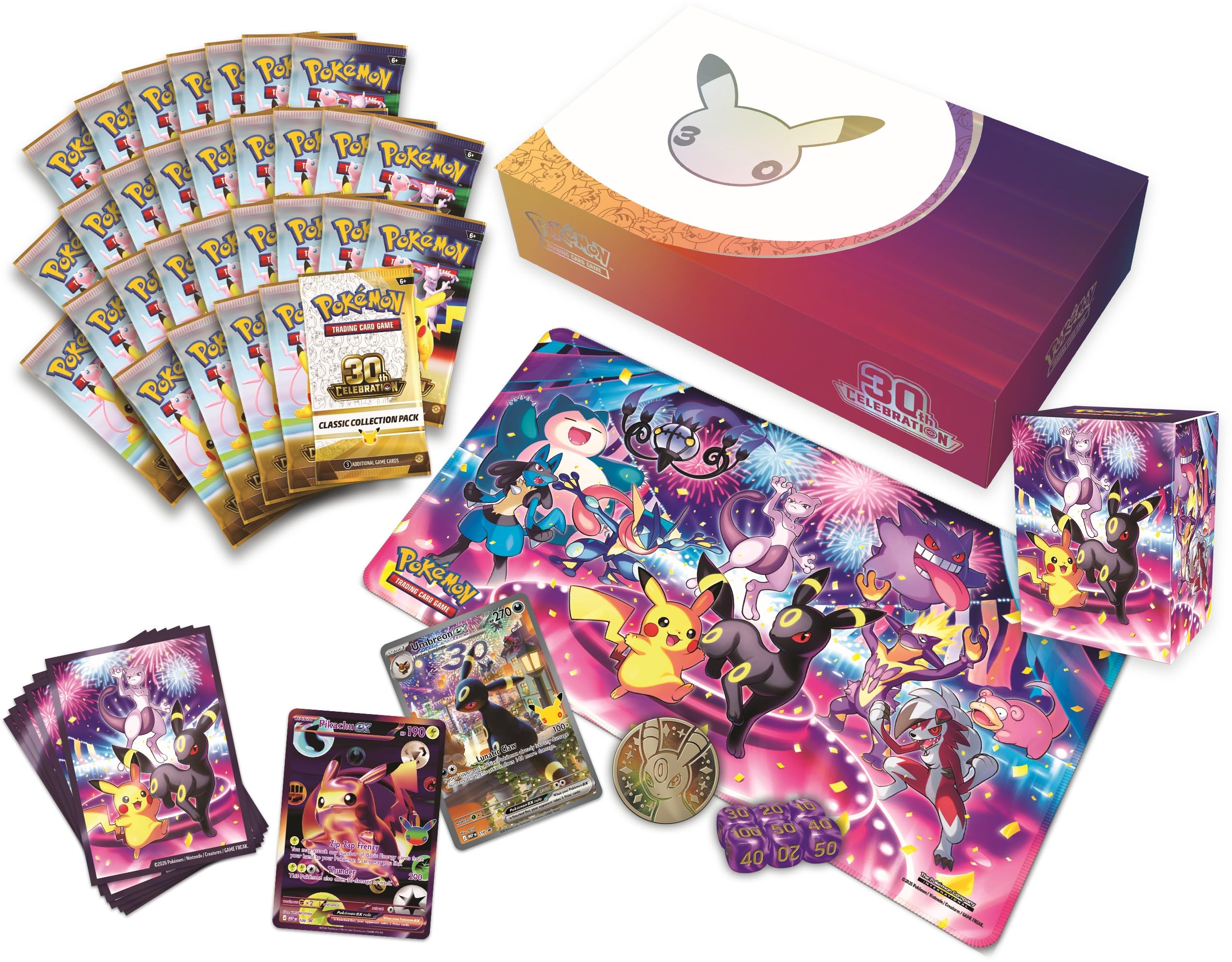 Pokémon TCG Celebrations ウルトラプレミアムコレクション Amazon.com: Pokémon TCG: 30TH Celebration Ultra-Premium Collection