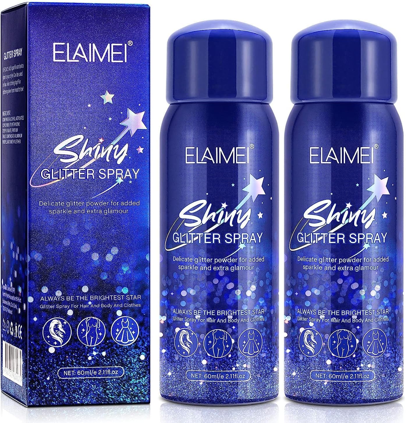 Body Glitter, Glitter Hairspray, Holographic Body Glitter