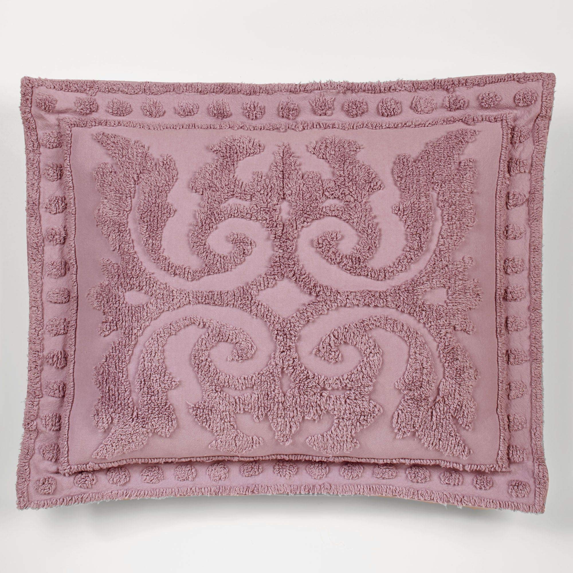 Intrigue Chenille Flanged Sham