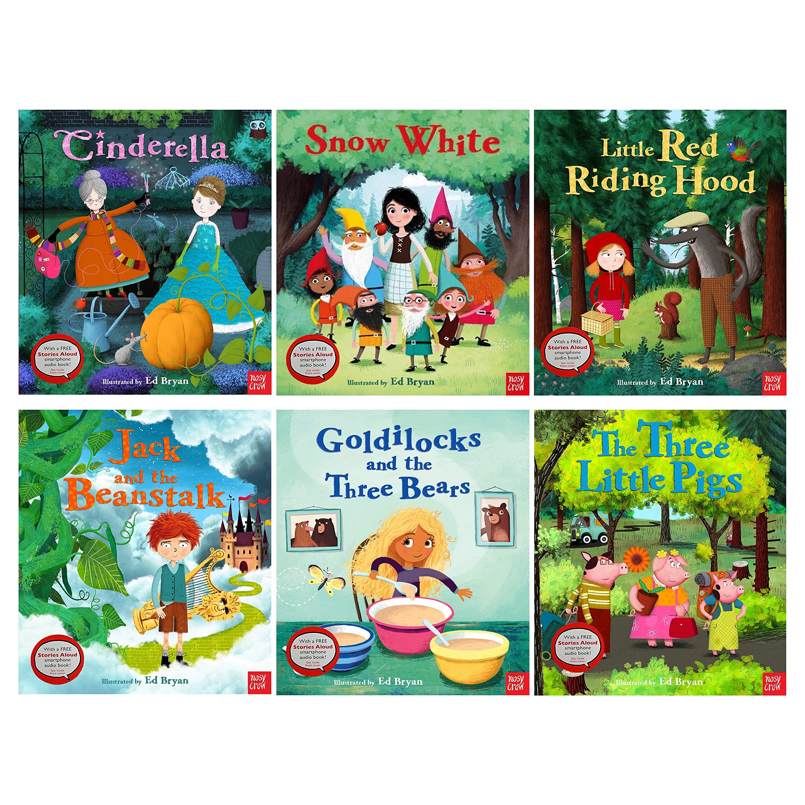 Buy Nosy Crow Fairy Tales 6 Books Collection With Free