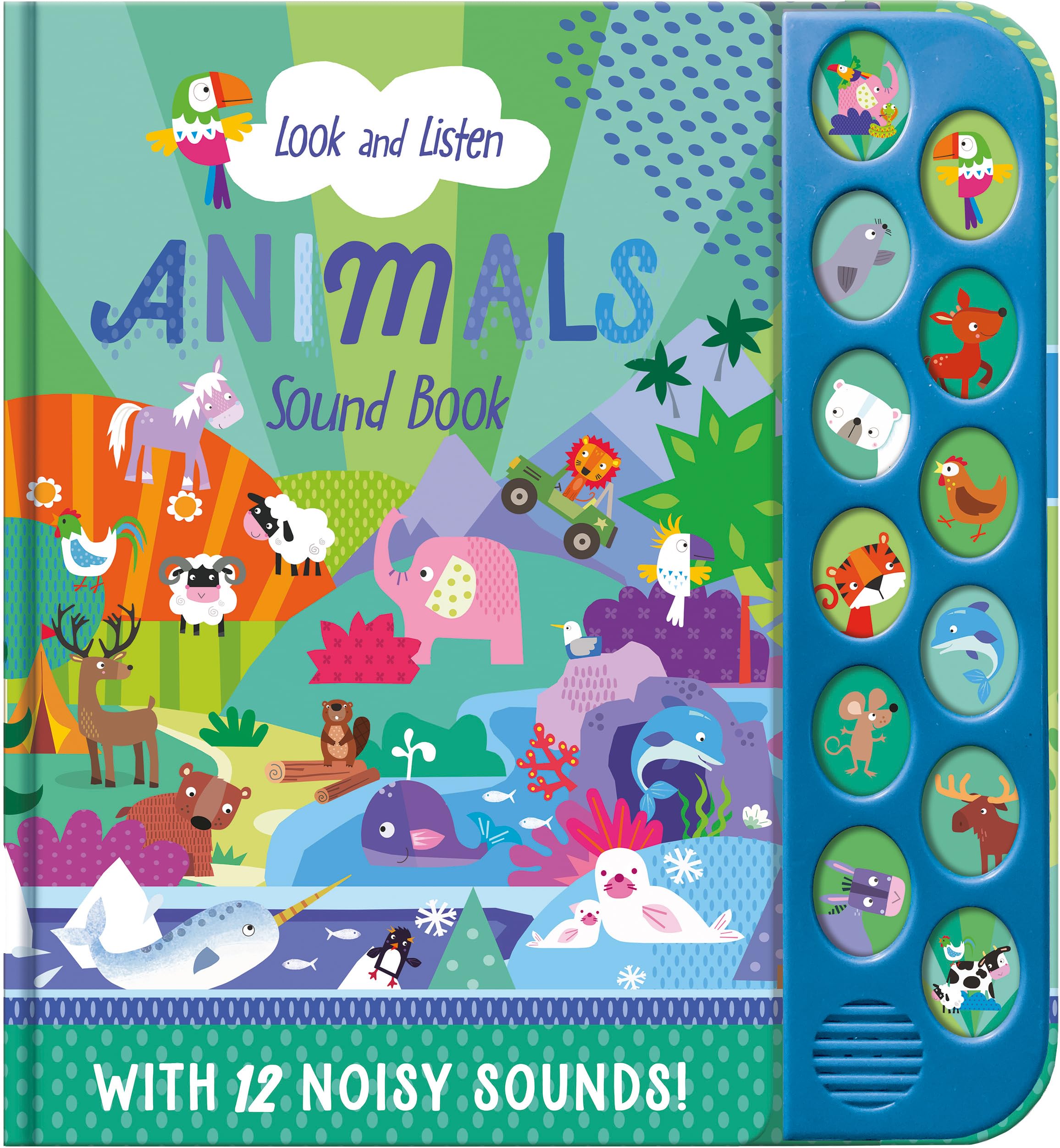 Look & Listen Animals (Paperback Book)