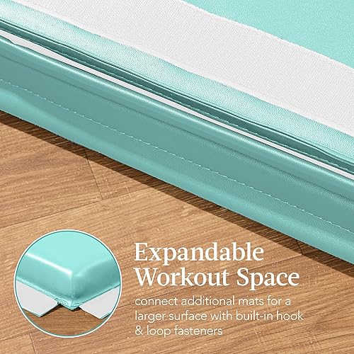 Miniatura 7 de Tapete para yoga 4pulgadasx10pulgadas x 2", para ejercicio, Gimnasia, Plegable, tapete para yoga y estiramiento